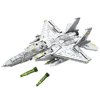 BLOCKOPS F15 STRIKE EAGLE (1900+ PIECES)